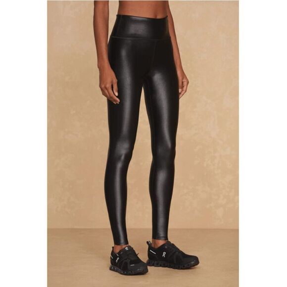Brand New Noli Yoga Liquid Legging - Black Gloss Size XS - Picture 2 of 4